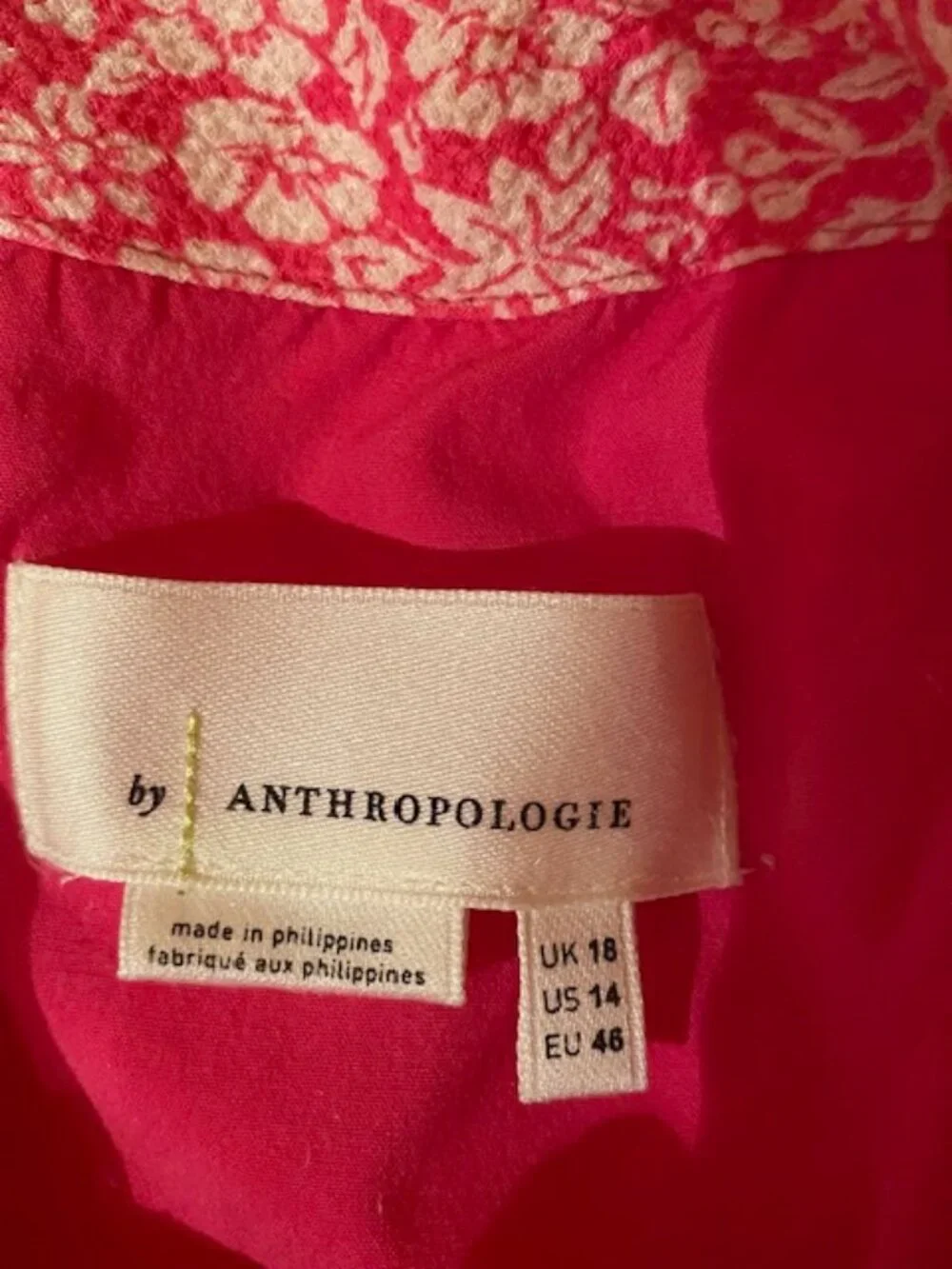 Anthropologie Womens Skirt SZ 14 Pretty in Pink, Viscose,Fully Fashioned, Clean